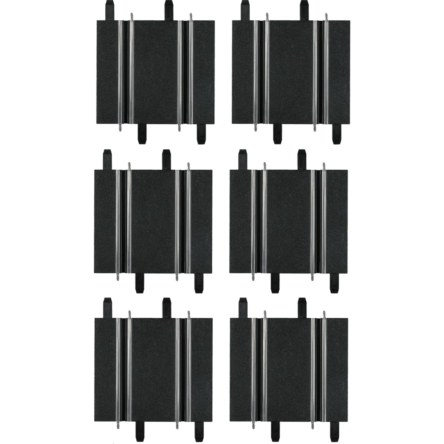 Carrera GO 1:43 - Straights 100 mm (3)+ 114 mm (3) - Slot Car Track Accessories