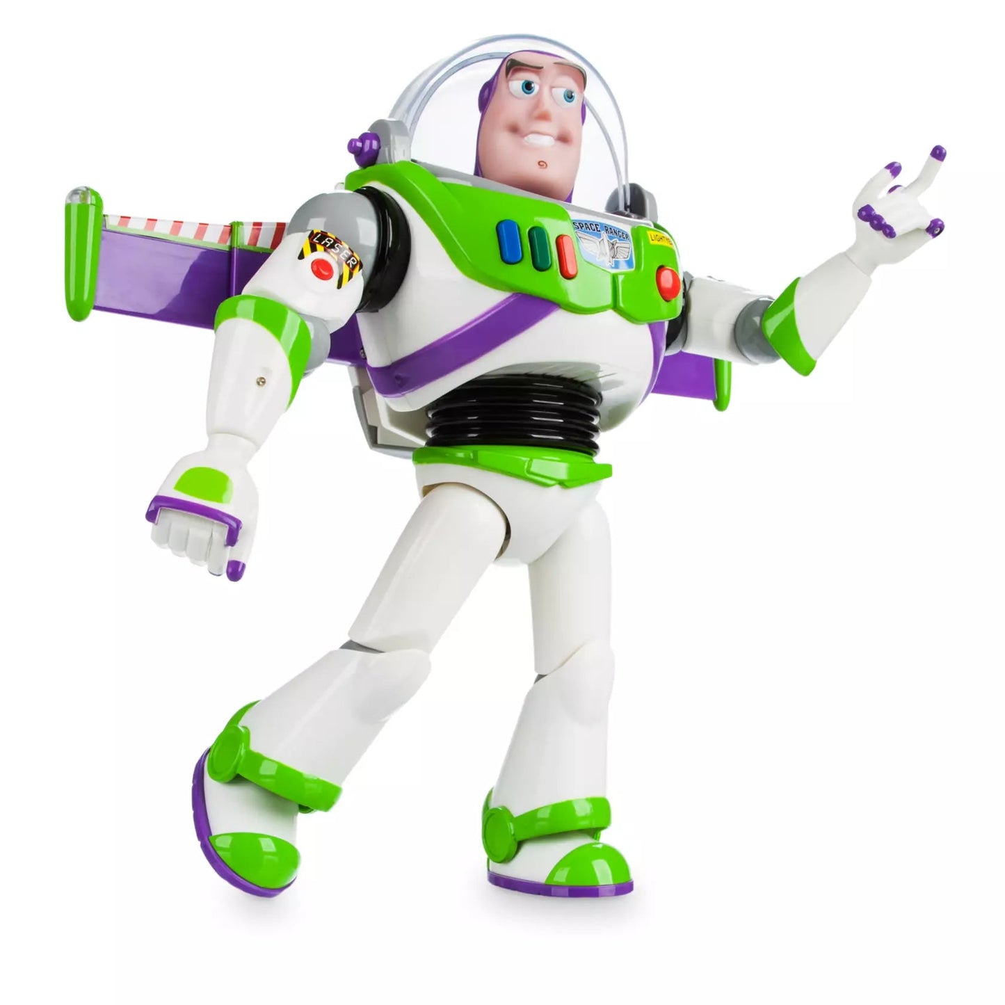 Disney Pixar - Toy Story Buzz Lightyear Space Ranger Interactive Talking Action Figure 12-inch