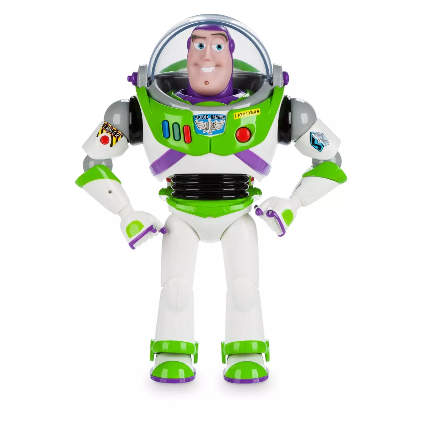 Disney Pixar - Toy Story Buzz Lightyear Space Ranger Interactive Talking Action Figure 12-inch