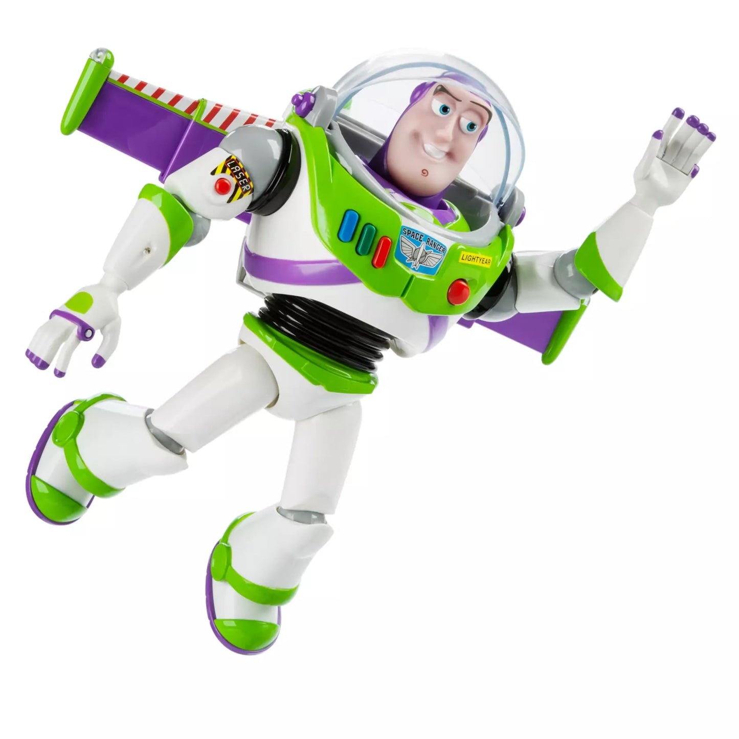 Disney Pixar - Toy Story Buzz Lightyear Space Ranger Interactive Talking Action Figure 12-inch
