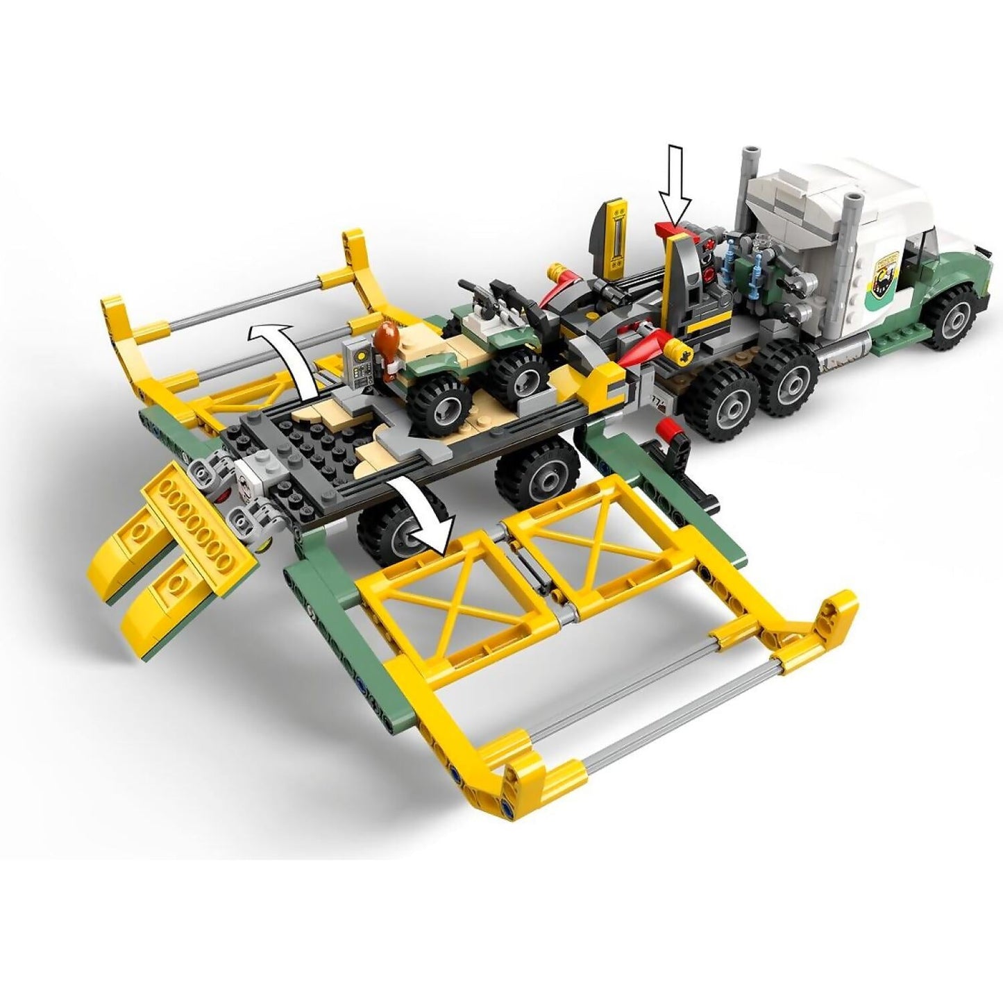 LEGO 76966 Dinosaur Missions: Allosaurus Transport Truck - Jurassic World