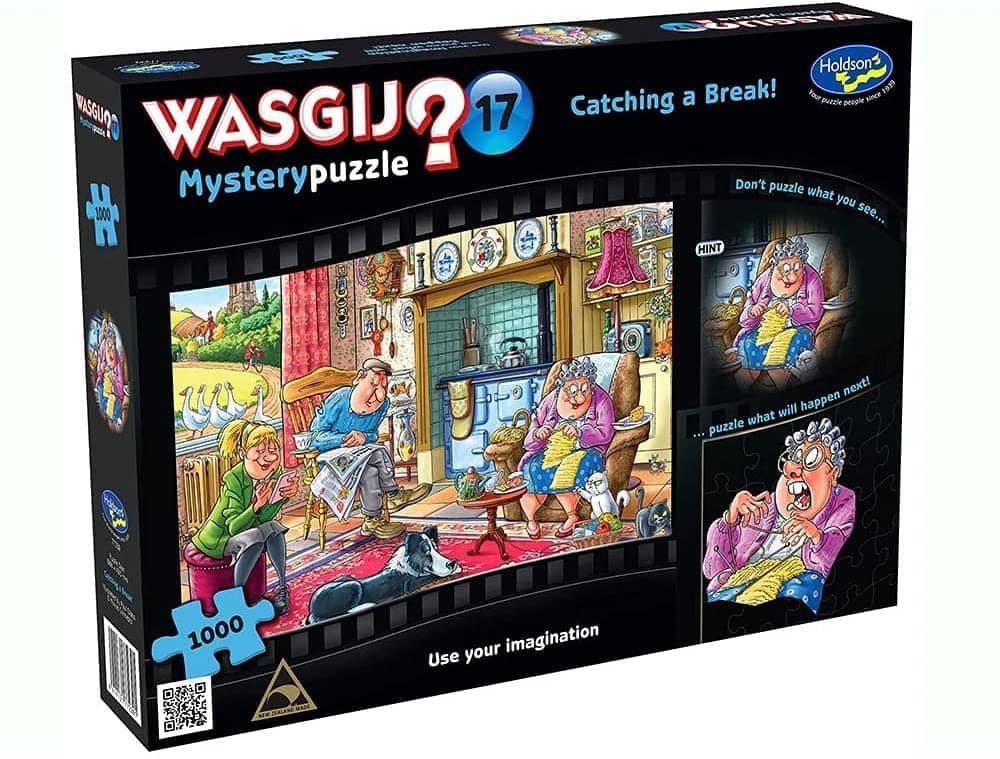 Wasgij - Mystery 17 Catching A Break! Jigsaw Puzzle 1000 Pieces