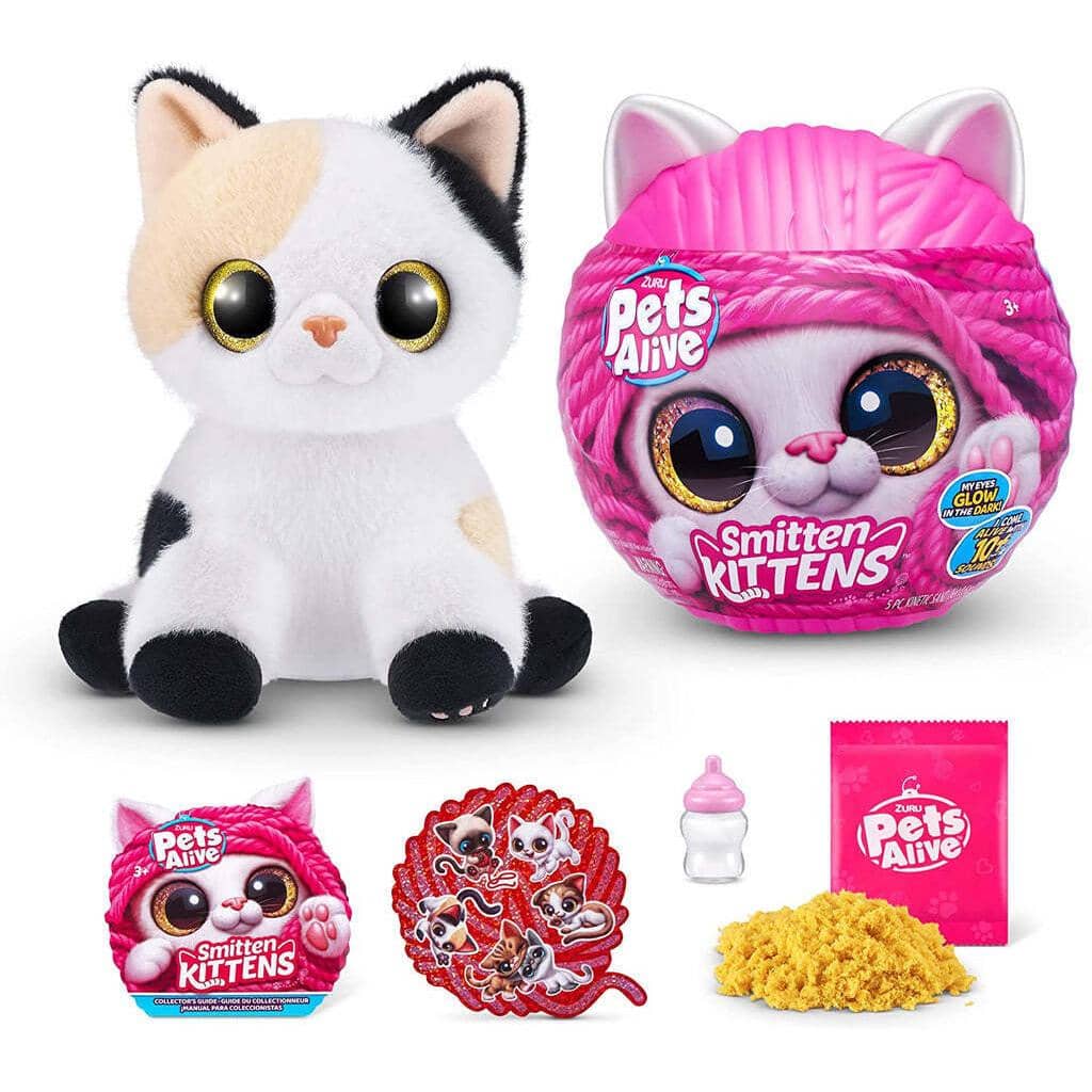 Zuru - Pet's Smitten Kitten's Interactive Plush