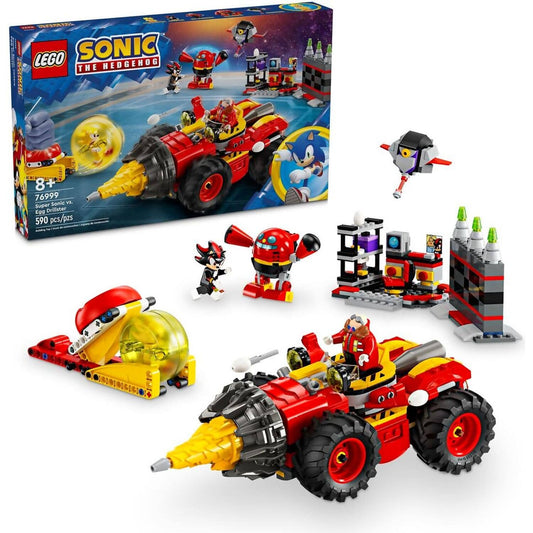 LEGO 76999 Super Sonic vs. Egg Drillster - Sonic the Hedgehog