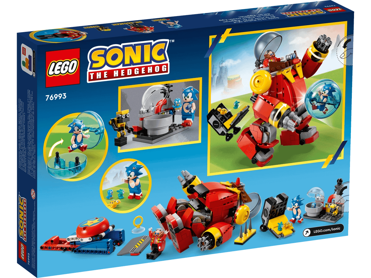 LEGO 76993 Sonic vs. Dr. Eggman's Death Egg Robot - Sonic the Hedgehog
