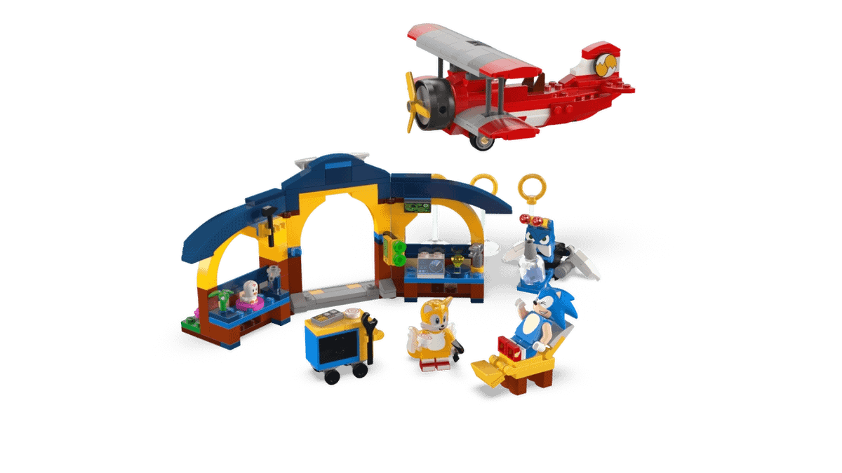LEGO 76991 Tails' Workshop and Tornado Plane - Sonic the Hedgehog
