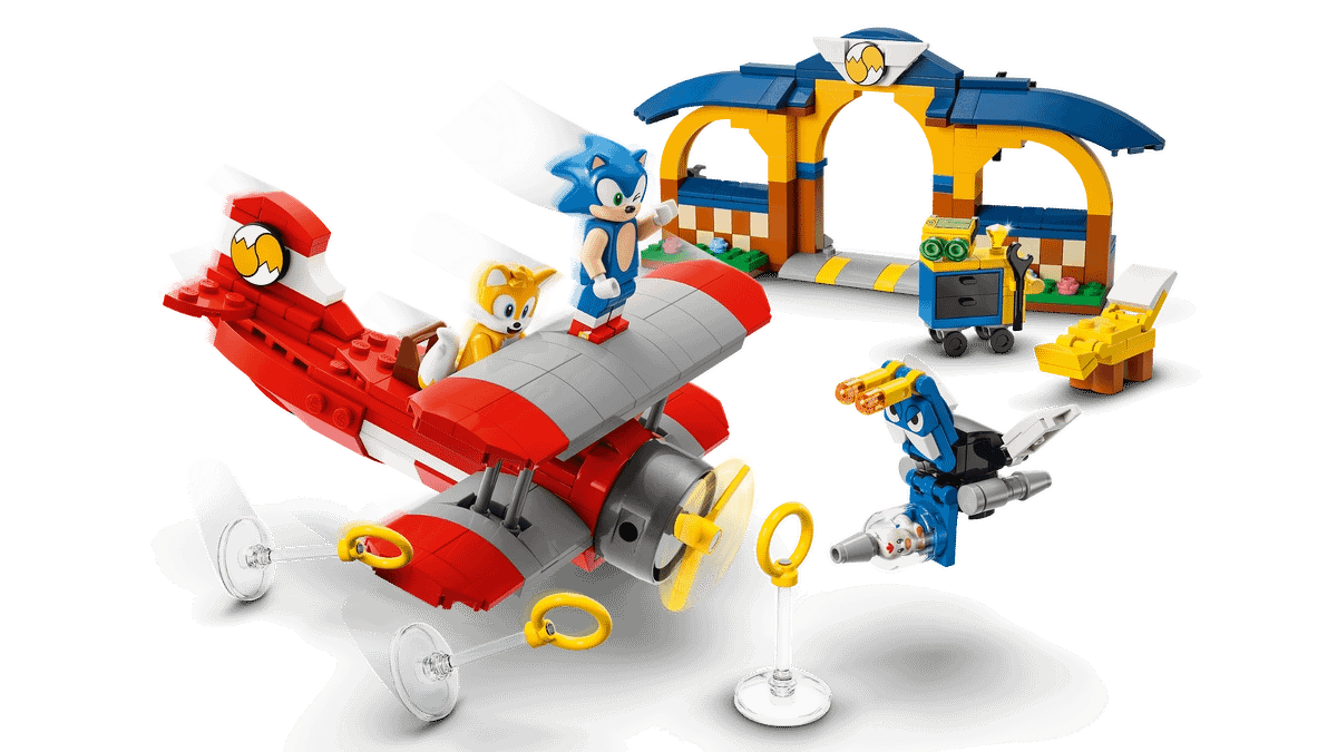 LEGO 76991 Tails' Workshop and Tornado Plane - Sonic the Hedgehog