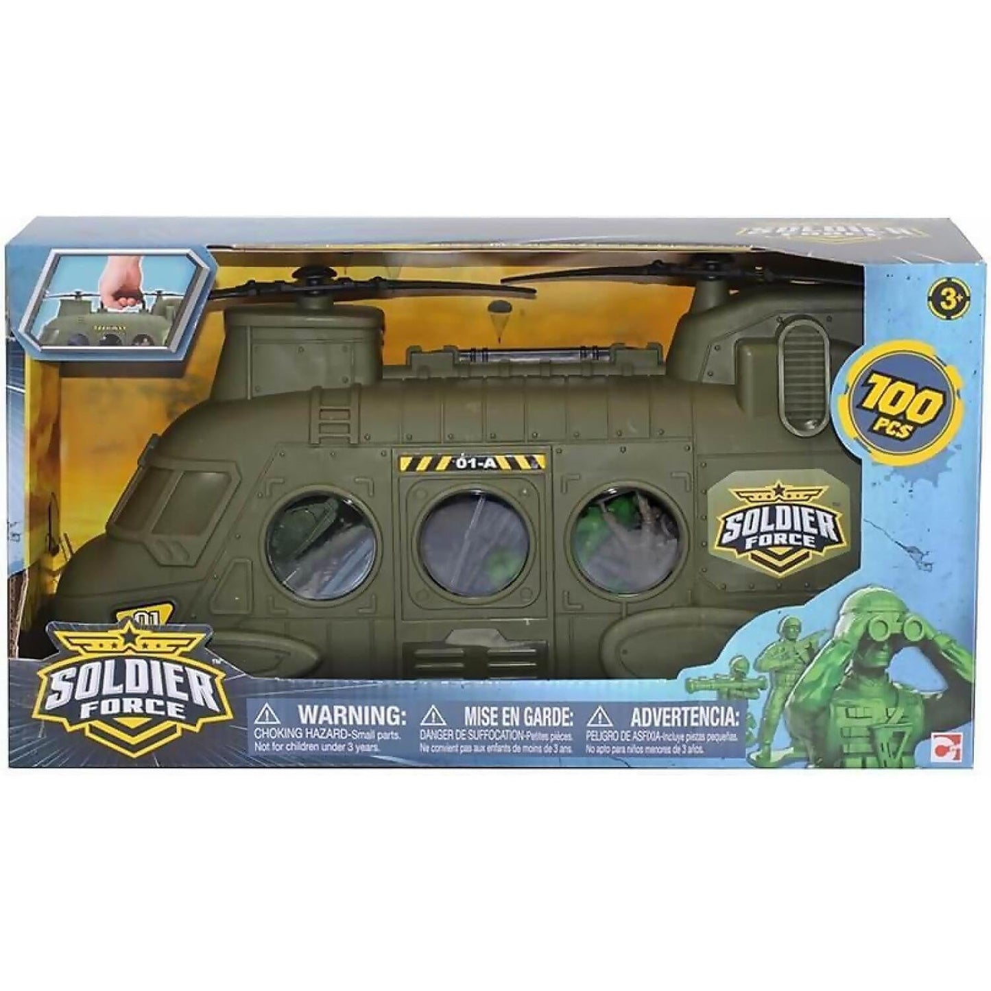 Soldier Force - 100 Pieces Chinnok Playset