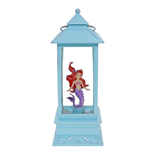 Cotton Candy -  Aqua Glitter Lantern Mermaid Princess