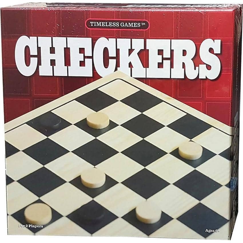 Checkers Board Game - Timeless Games