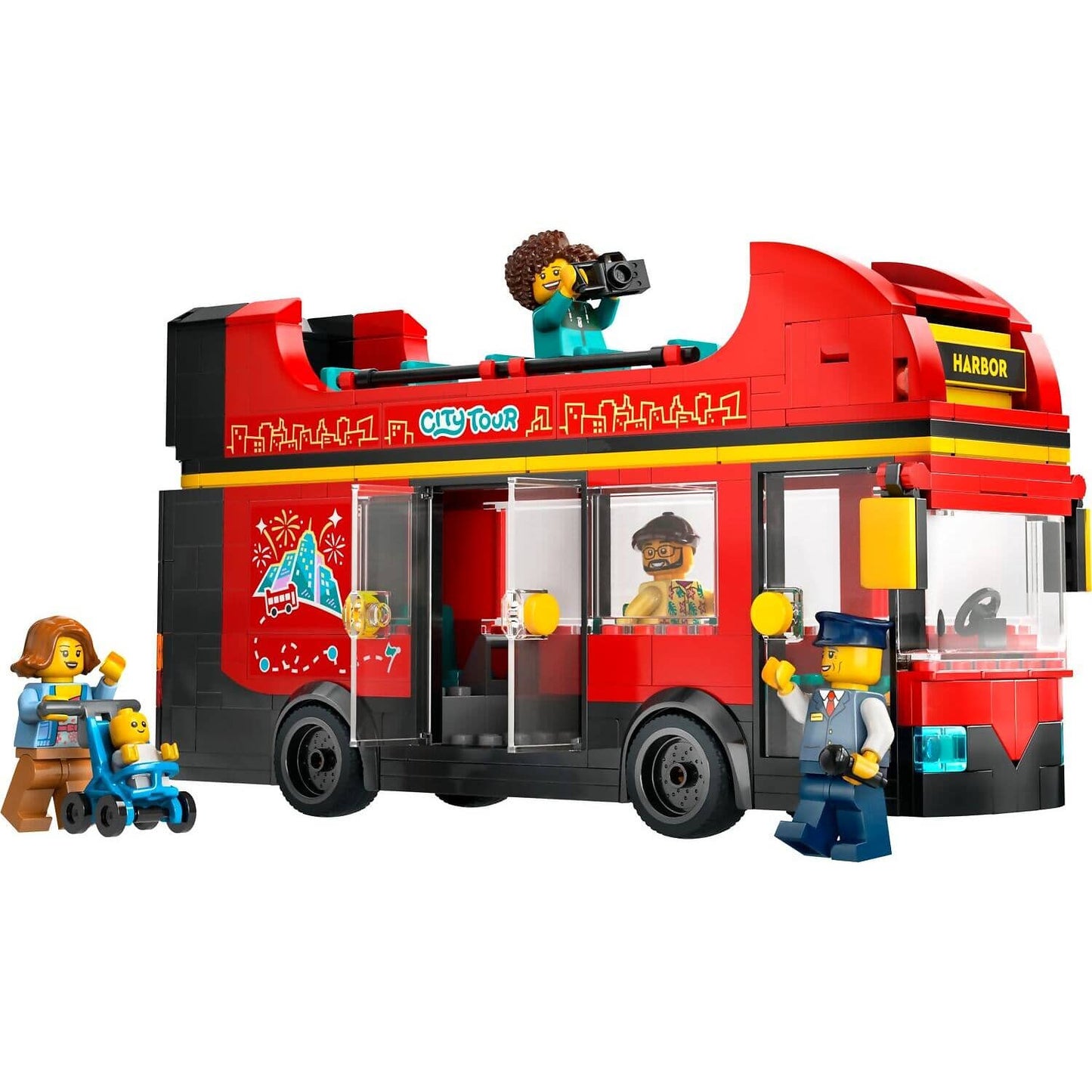 LEGO 60407 Red Double-Decker Sightseeing Bus - City