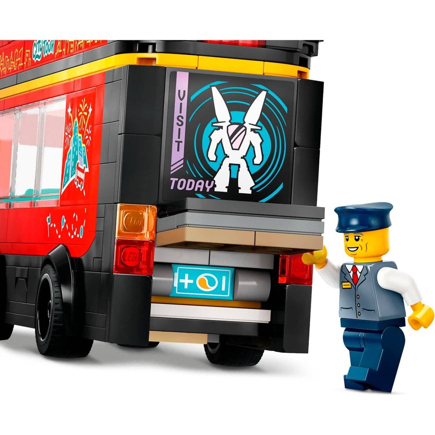 LEGO 60407 Red Double-Decker Sightseeing Bus - City