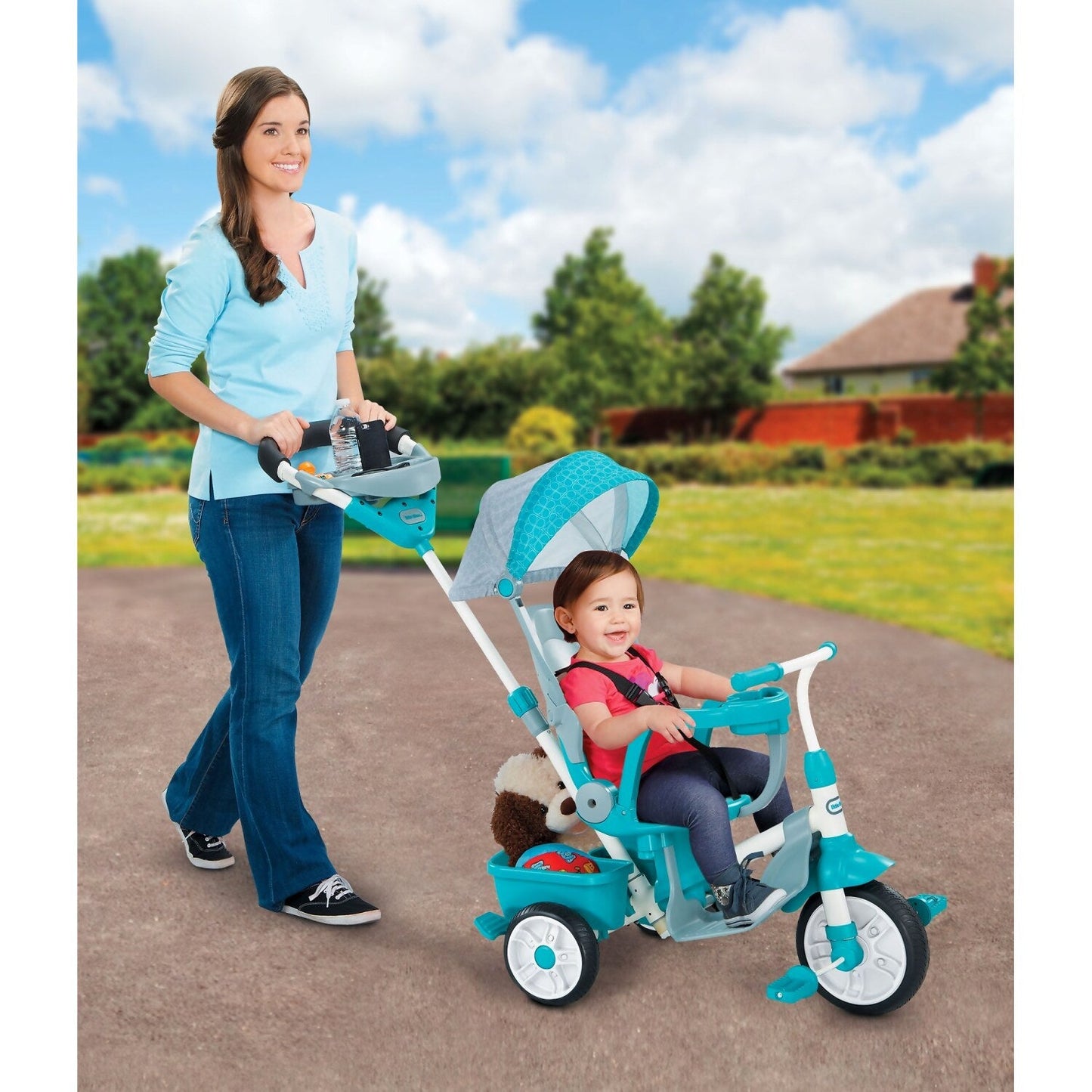 Little Tikes - Perfect Fit 4-in-1 Trike Teal