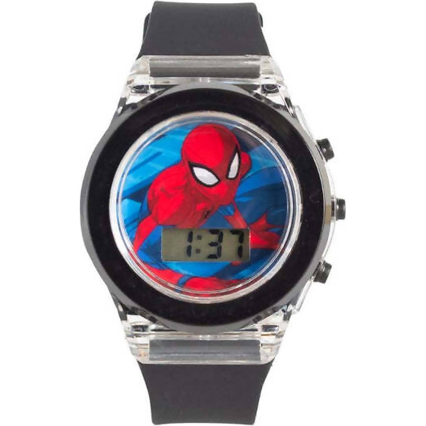 Digital Lcd Light Up Watch - Spiderman - You Monkey