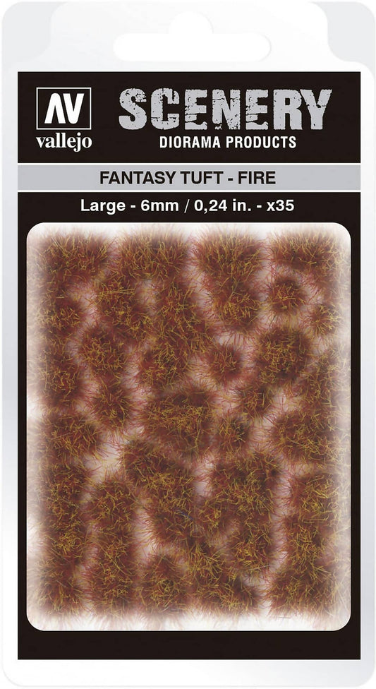 Vallejo 6mm Fantasy Tuft - Fire Diorama Accessory