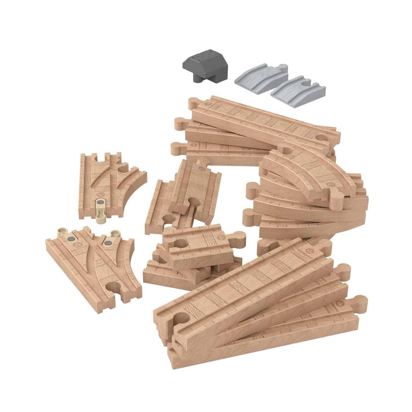Thomas & Friends -  Wooden Railway Expansion Clackety Track Pack Train Track Pack
