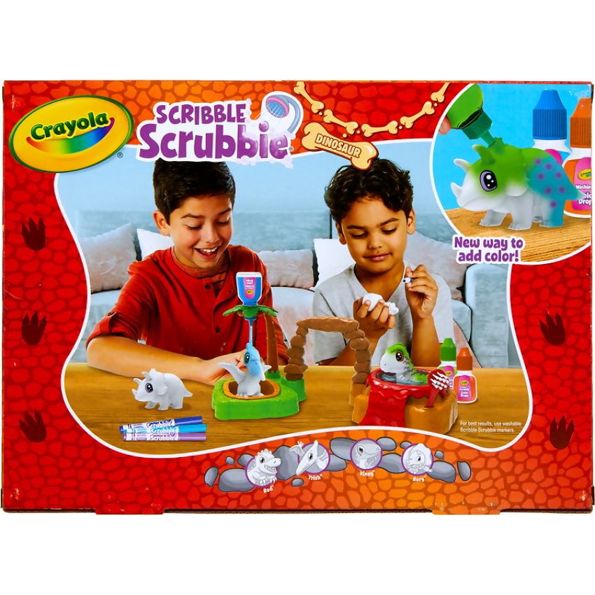 Crayola - Scribble Scrubbie Pets Dinosaur Island