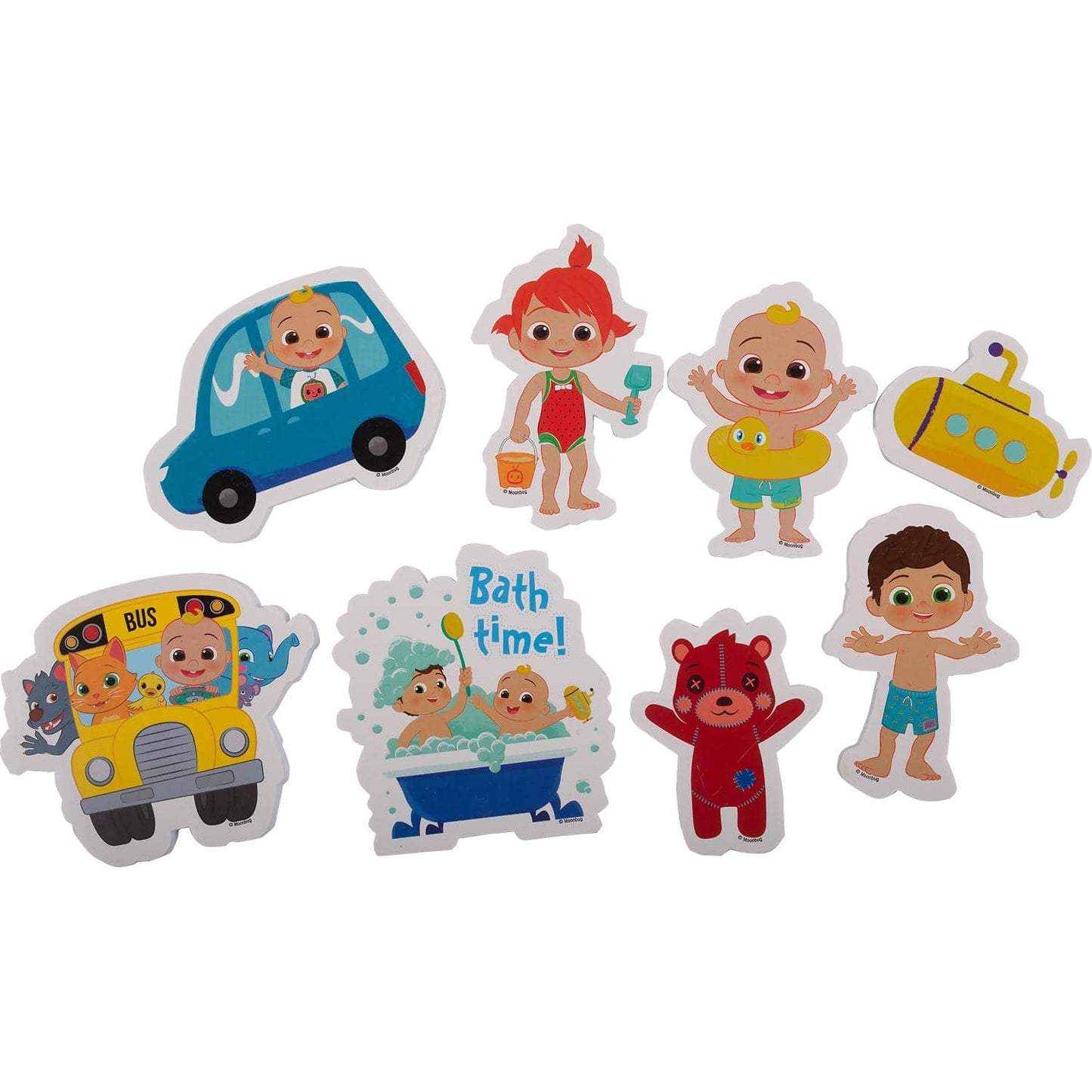 Cocomelon - Foam Bath Stickers