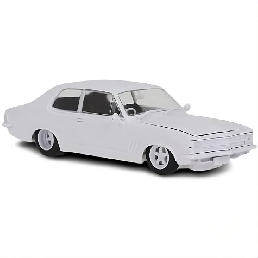 DDA Collectibles 1:24 Scale - Torana LC V8 Custom Sealed Body Opening Bonnet with Engine - Plastic Diecast Model Kit