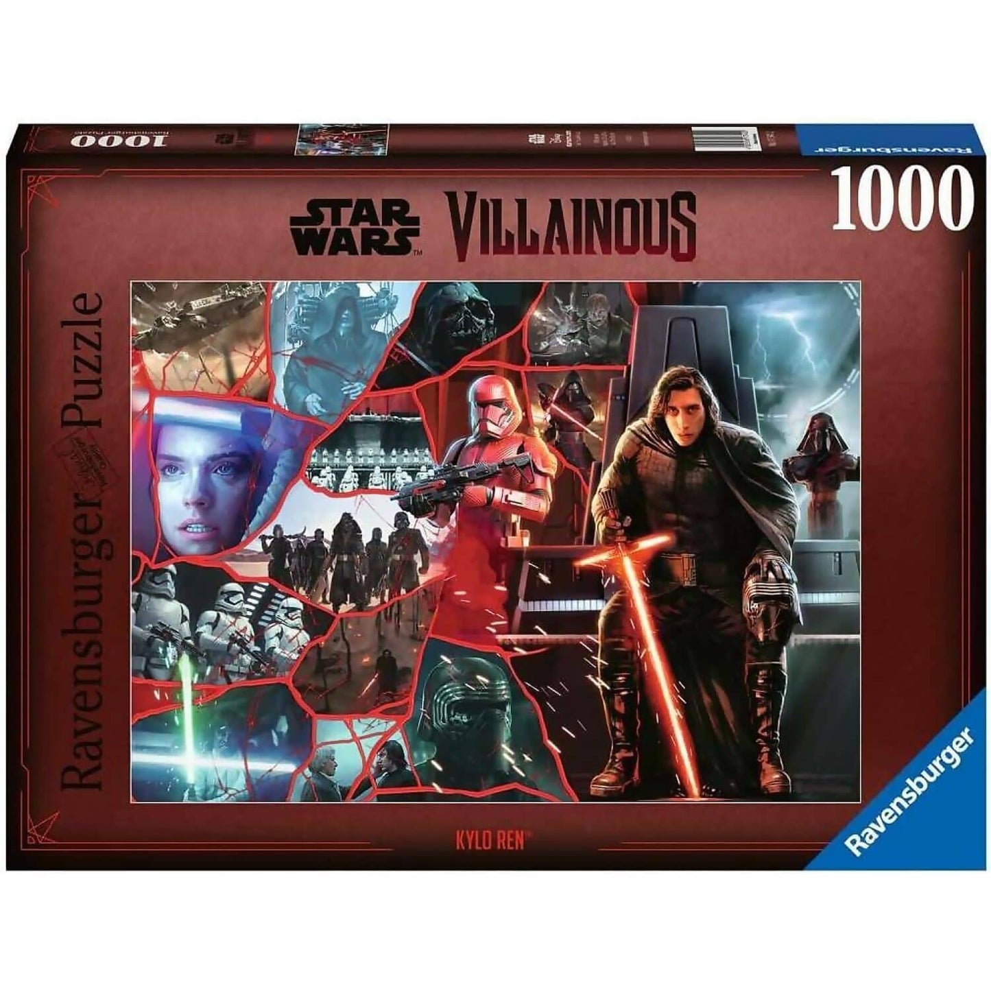Ravensburger - Star Wars Villainous: Kylo Ren Jigsaw Puzzle 1000 Pieces