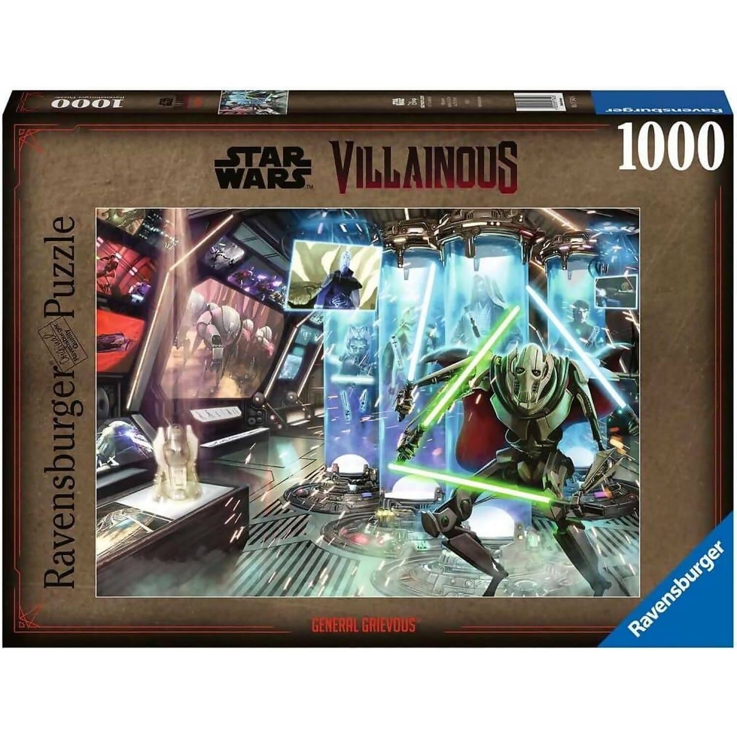 Ravensburger - Star Wars Villainous: General Grievous Jigsaw Puzzle 1000 Pieces