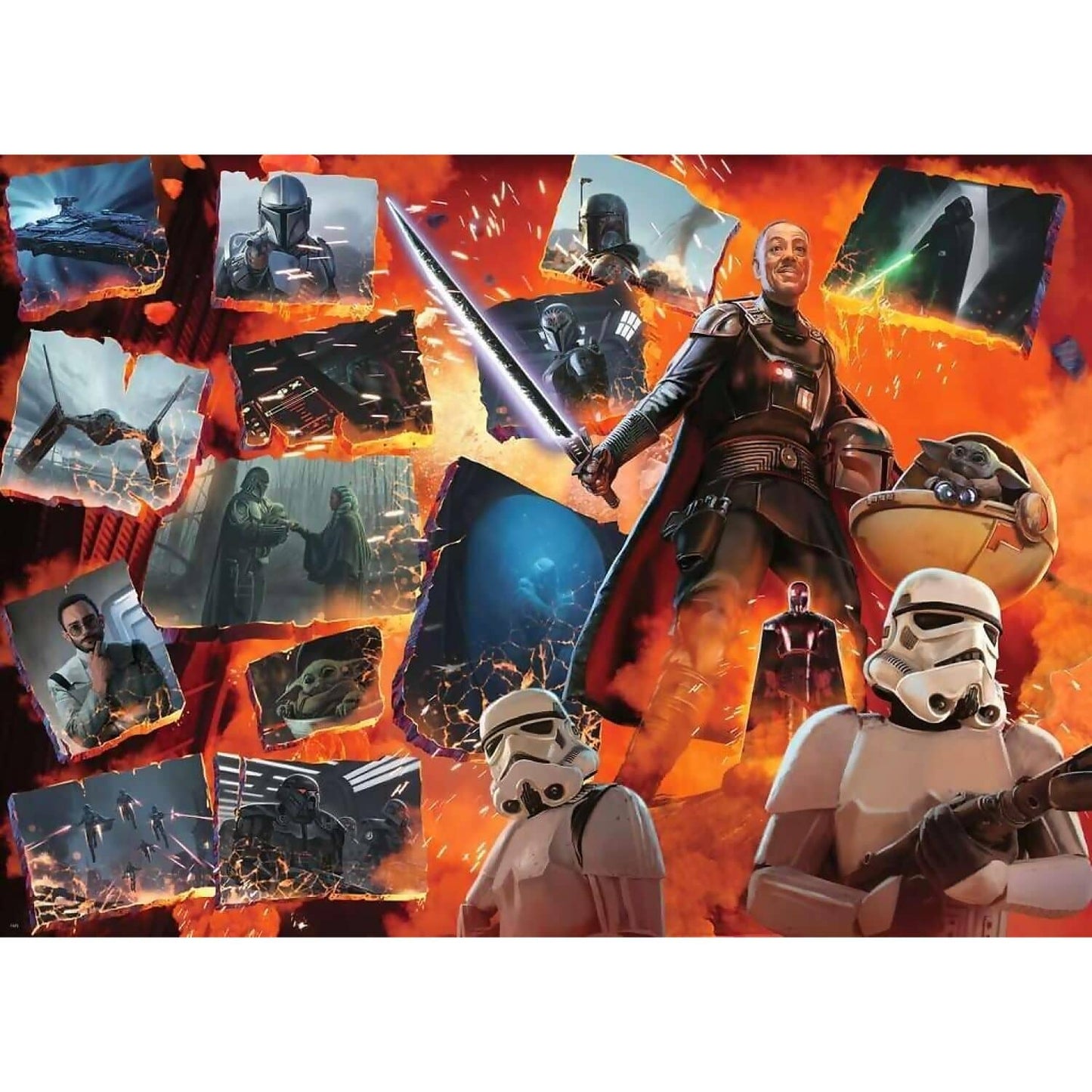 Ravensburger - Star Wars Villainous: Moff Gideon Jigsaw Puzzle 1000 Pieces