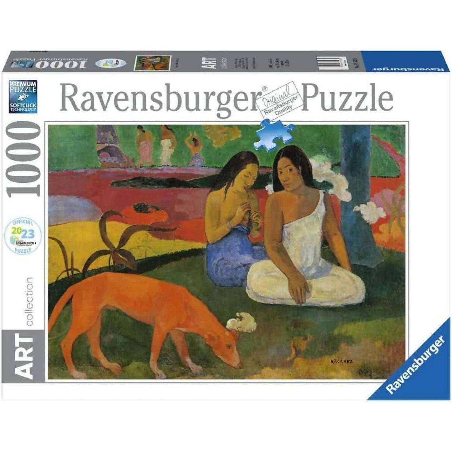 Ravensburger - Art Collection Arearea By Pual Gauguin Jigsaw Puzzle 1000 Pieces