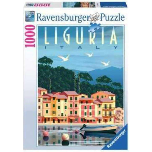 Ravensburger - Postcard From Liguria Italy Jigsaw Puzzle 1000 Pieces
