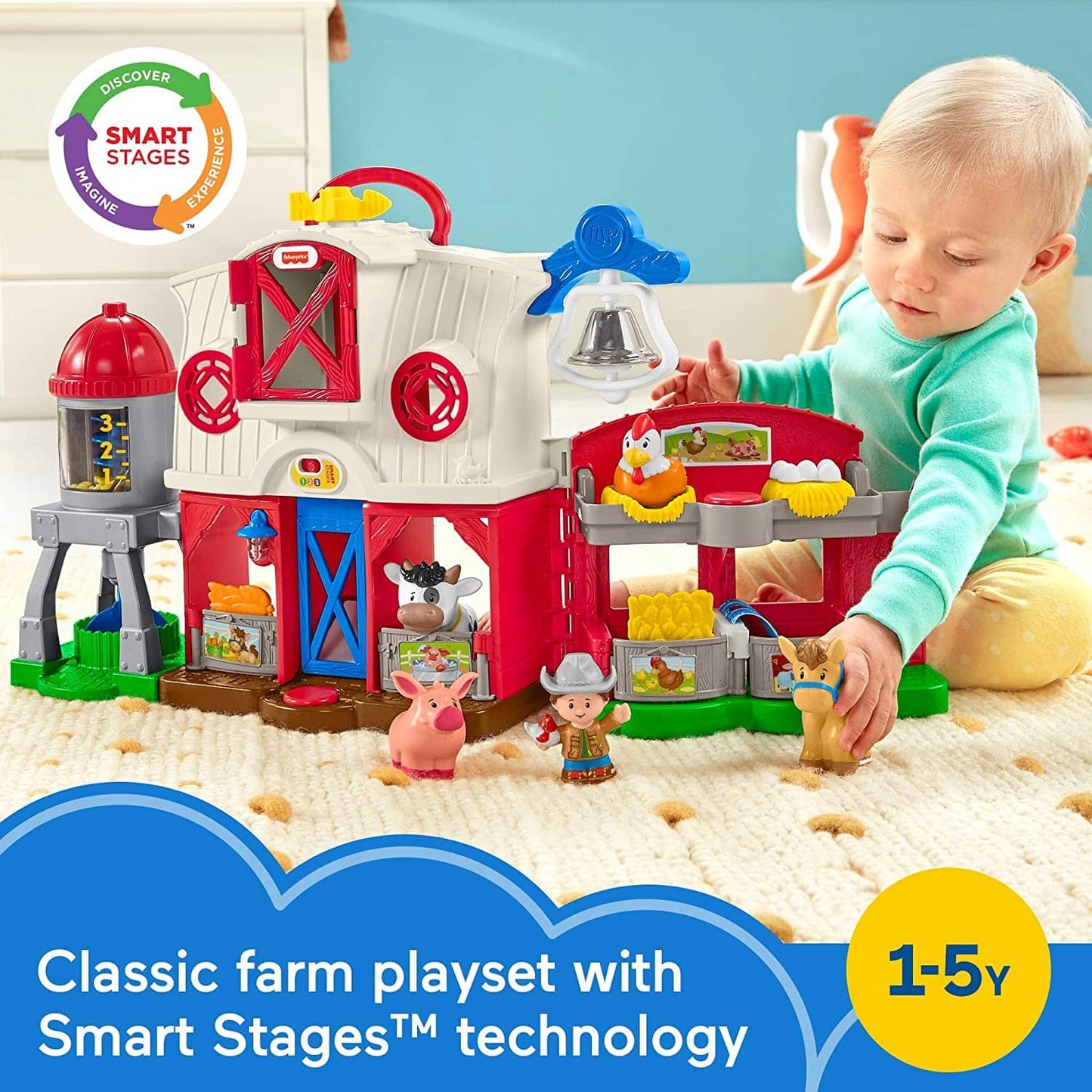 Fisher-Price - Little People Caring For Animals Farm