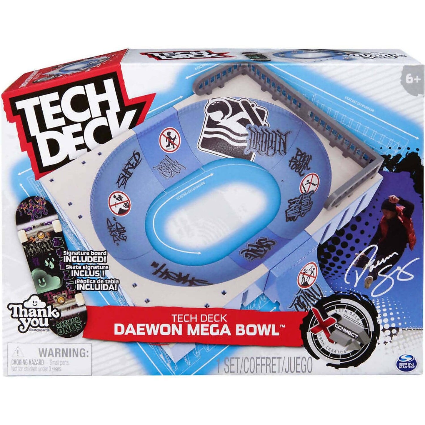 Tech Deck - Daewon Song X-connect Mega Bowl Playset