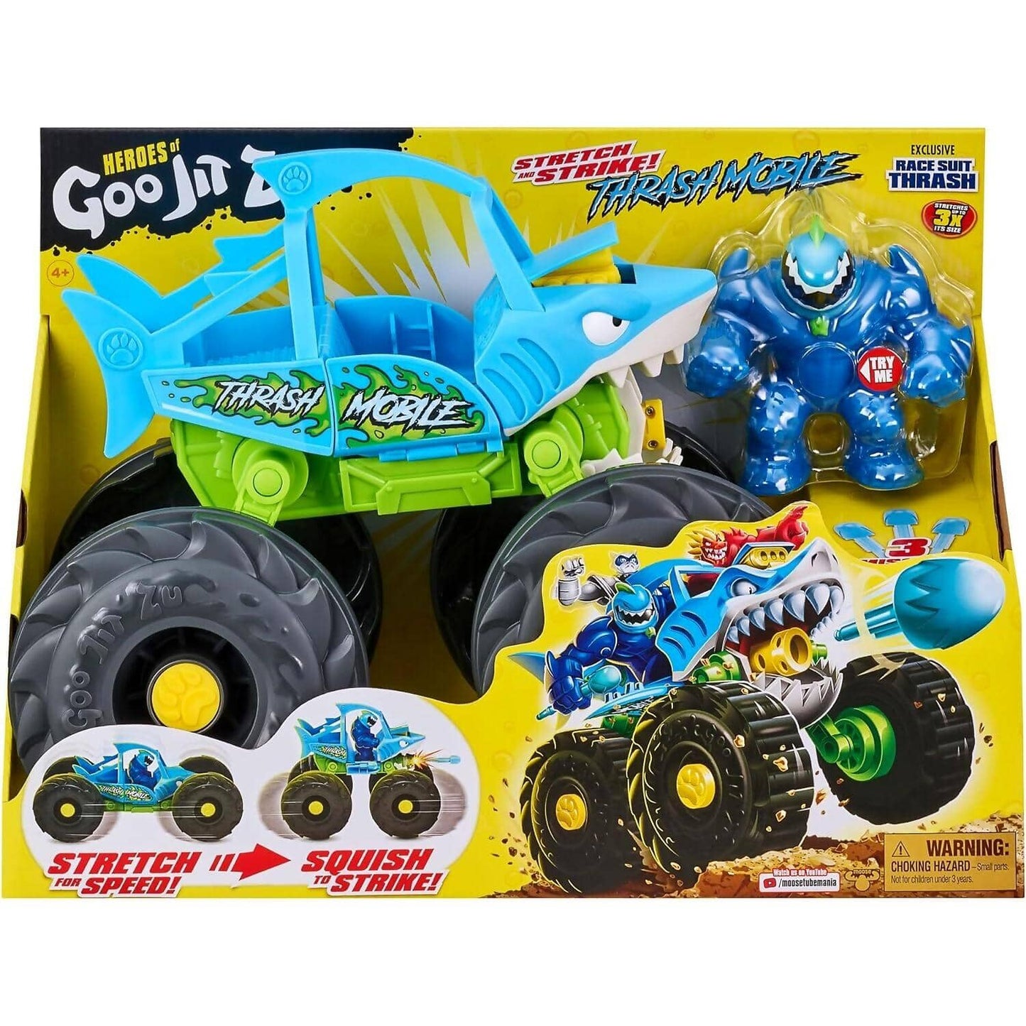 Heroes Of Goo Jit Zu - S7 Stretch And Strike Thrash Mobile