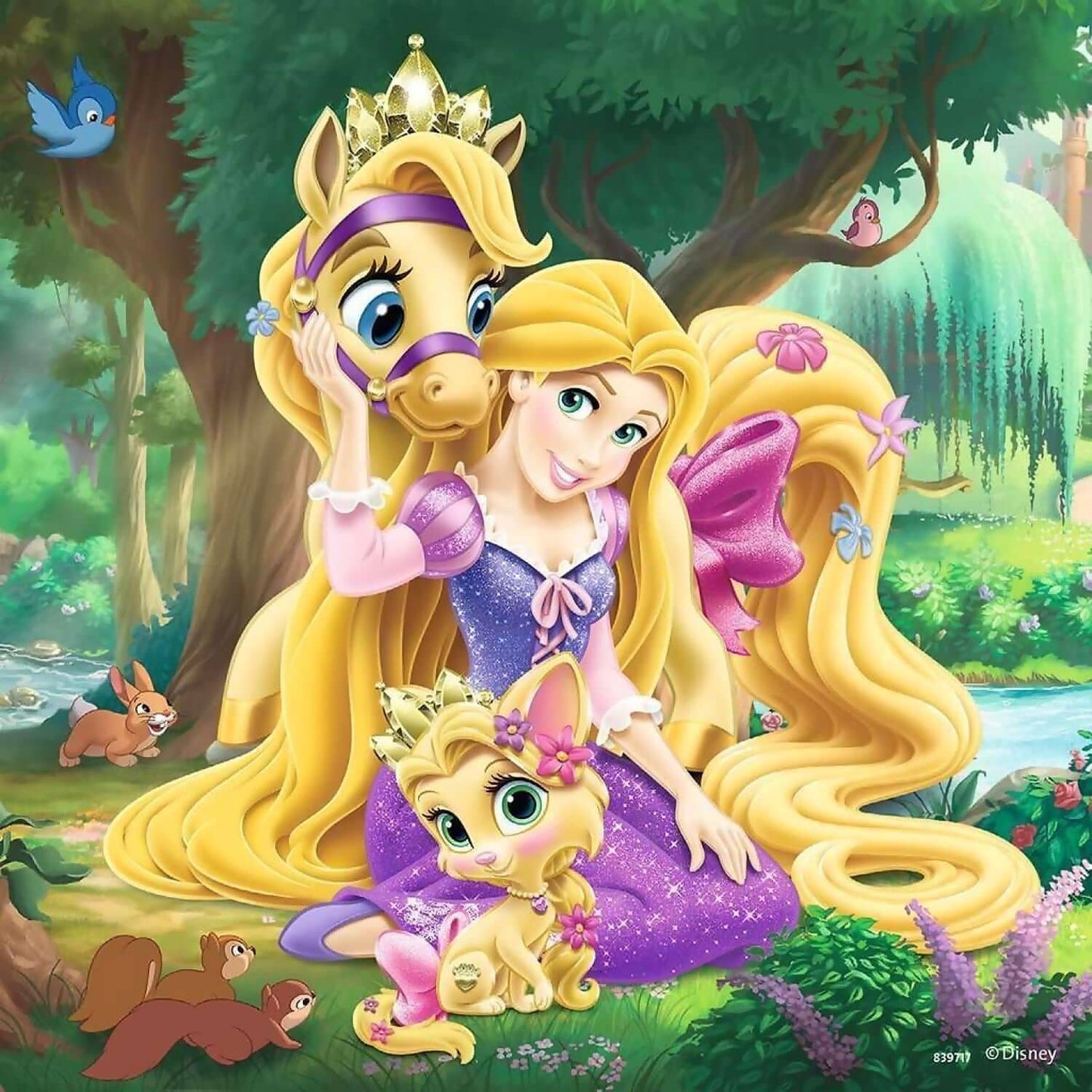 Ravensburger - Disney Princess Belle Cinderella Rapunzel Jigsaw Puzzle 3 X 49pc