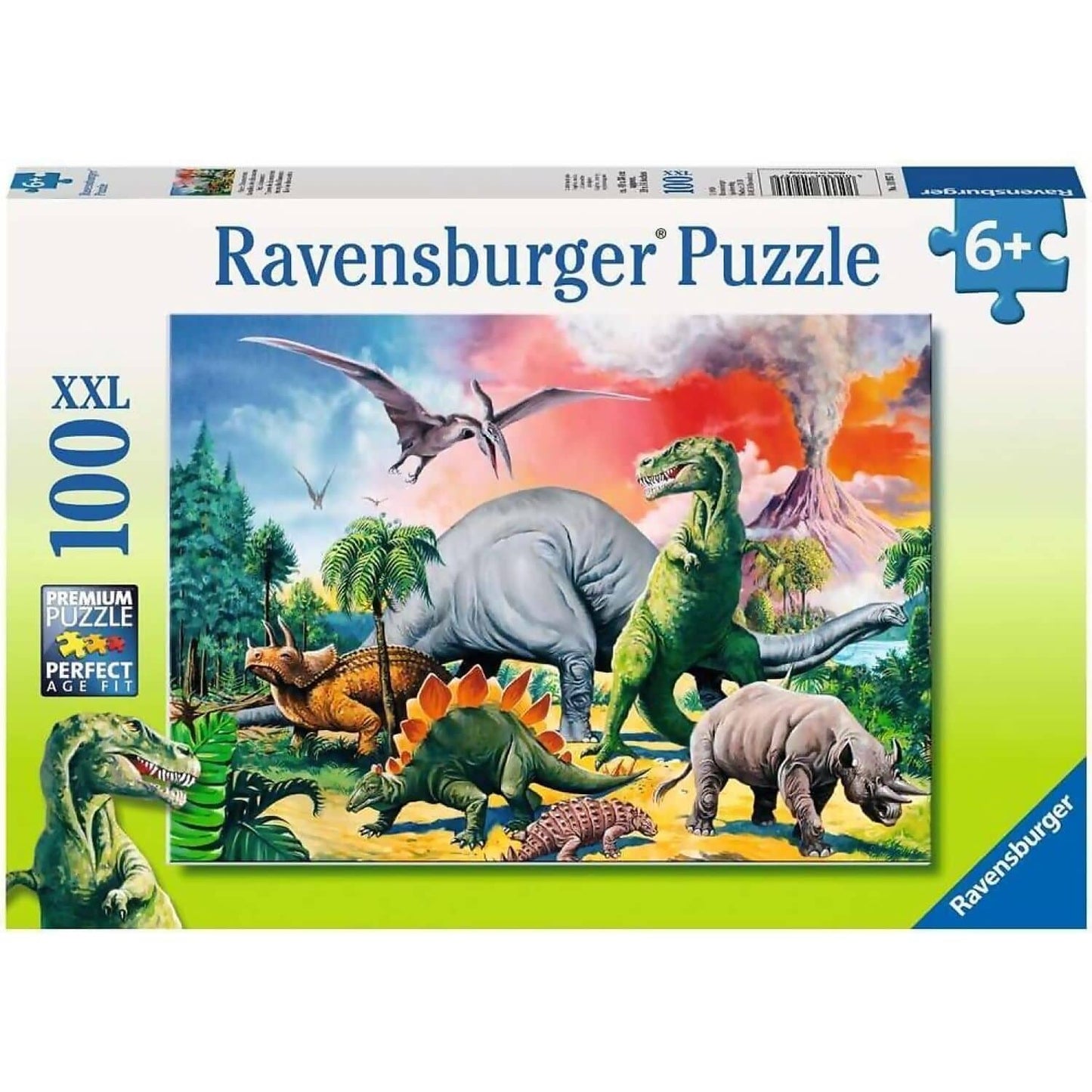 Ravensburger - Among The Dinosaurs Jigsaw Puzzle Xxl 100 Pieces