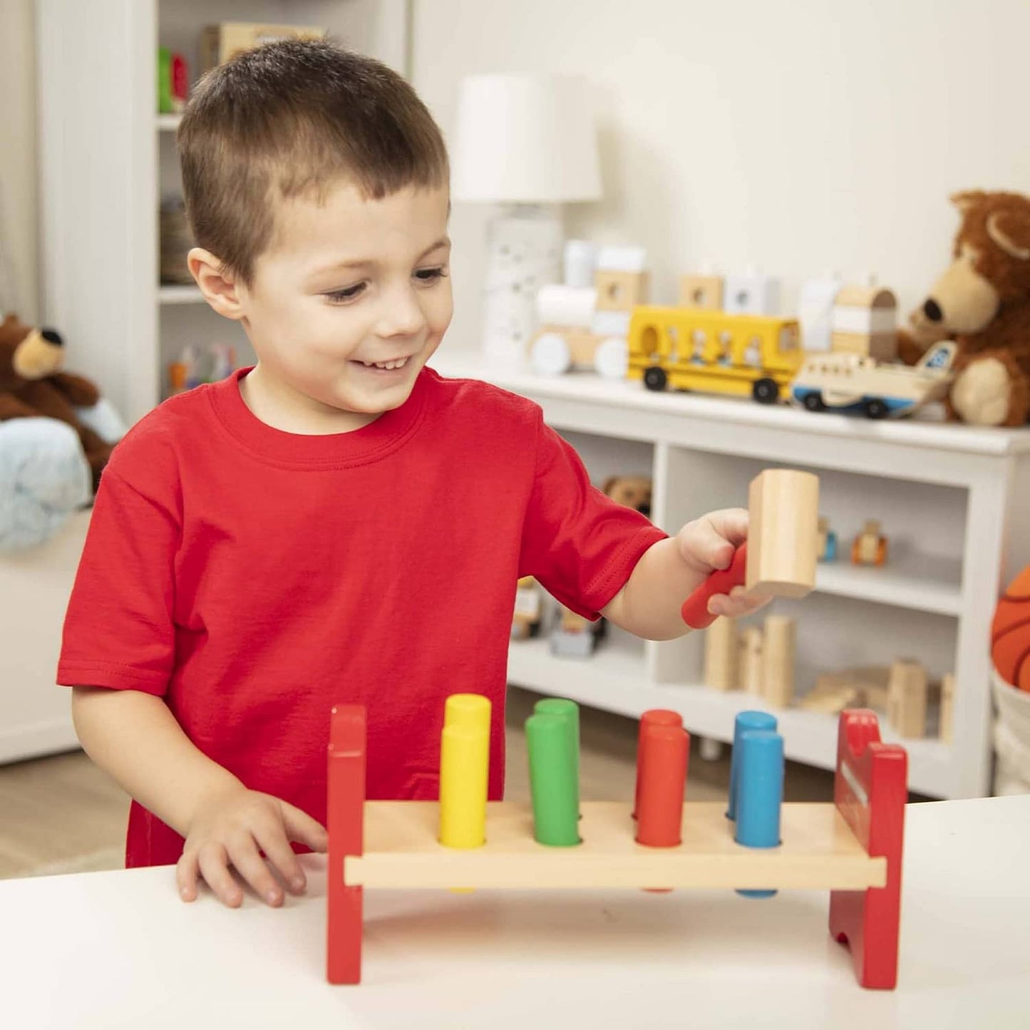 Melissa & Doug - Pound-a-peg Classic Toy