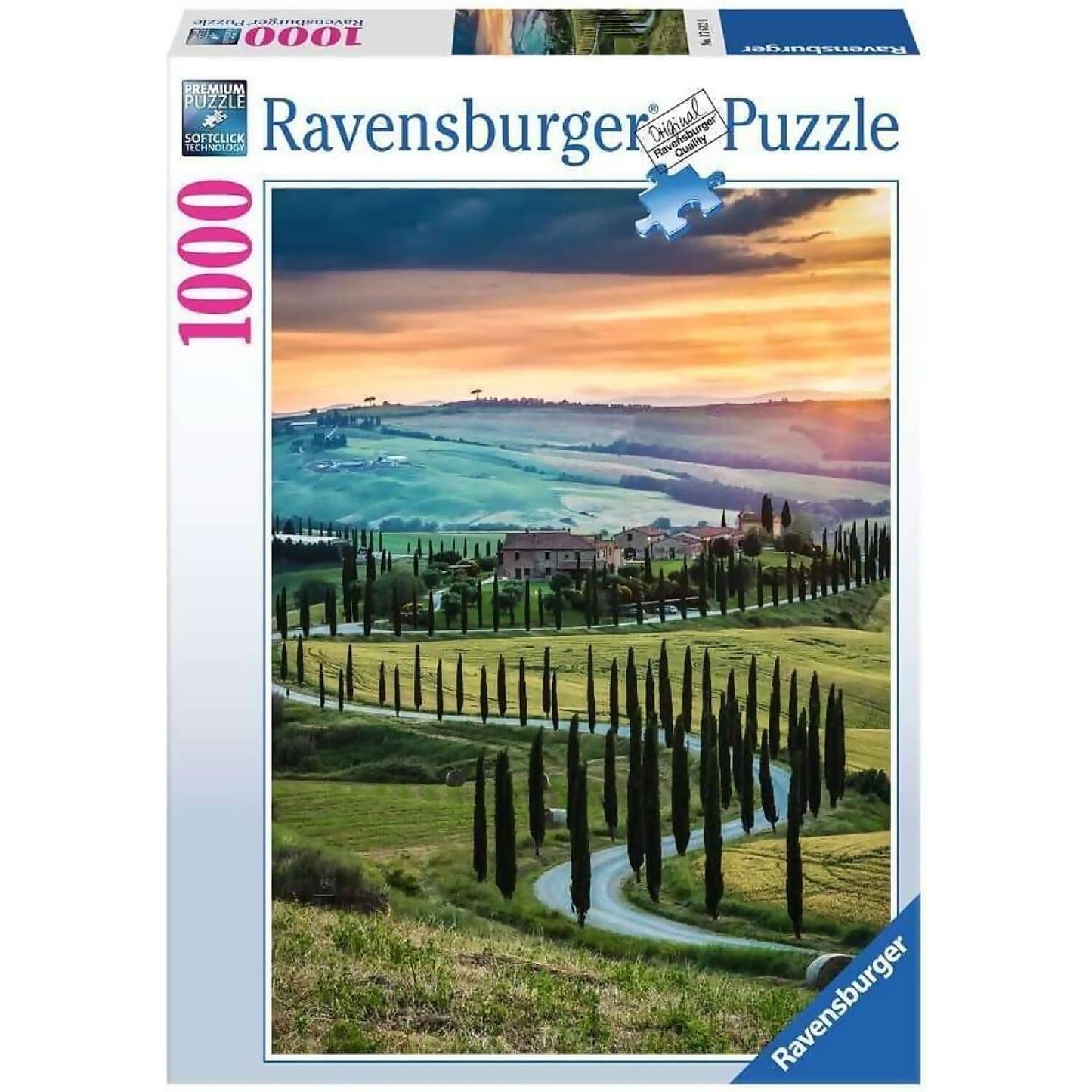 Ravensburger - Orcia Valley Tuscany Jigsaw Puzzle 1000 Pieces