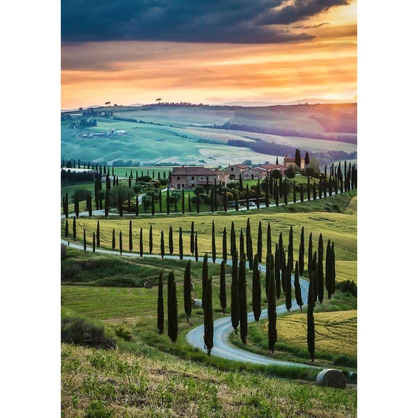 Ravensburger - Orcia Valley Tuscany Jigsaw Puzzle 1000 Pieces