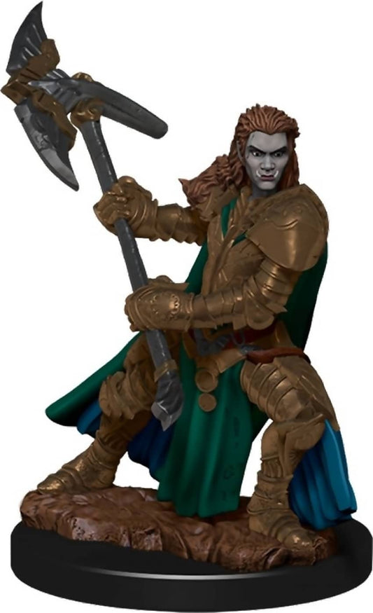 Dungeons & Dragons - Premium Half-orc Fighter Female Miniature