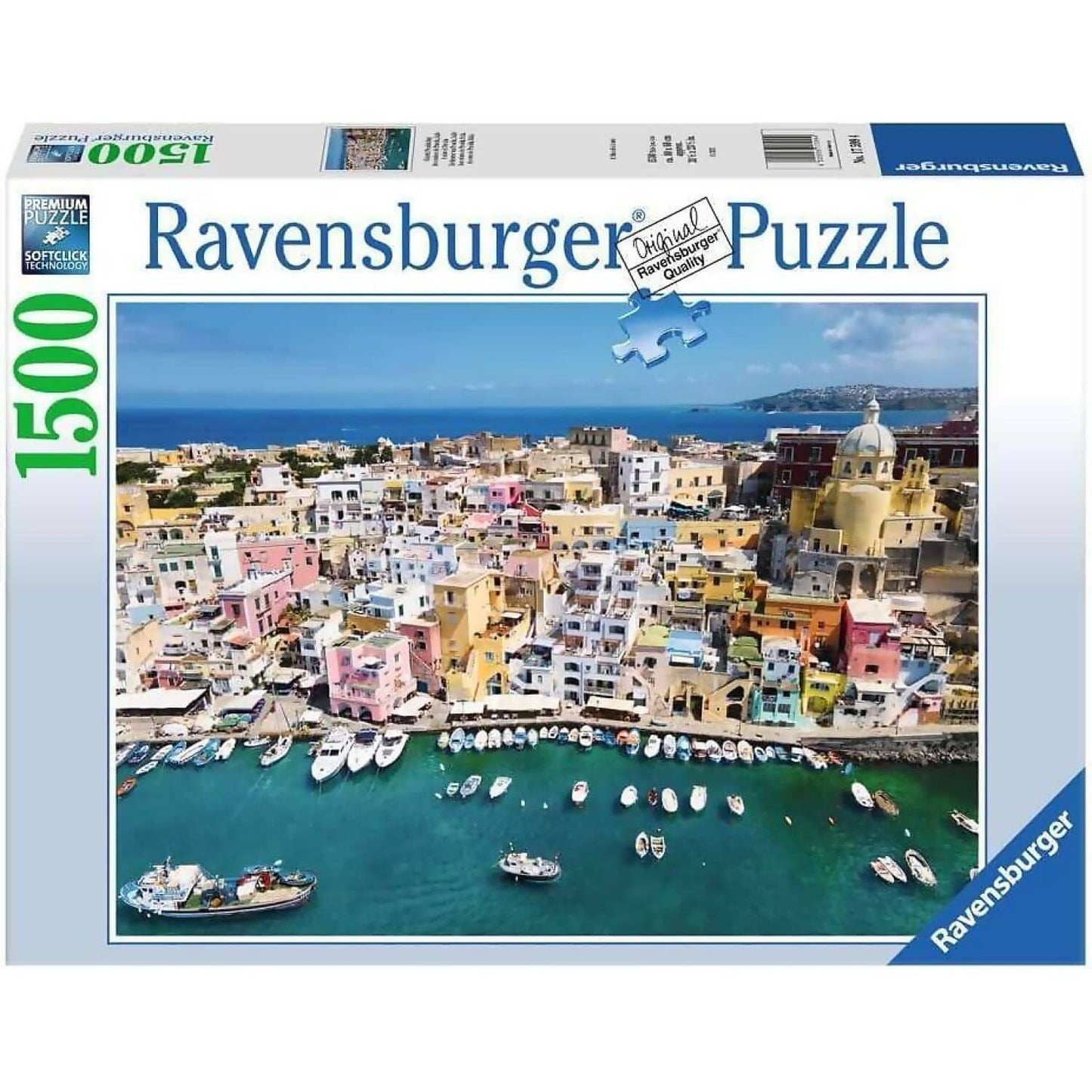 Ravensburger - Colorful Procida Italy No.17 Jigsaw Puzzle 1500 Pieces