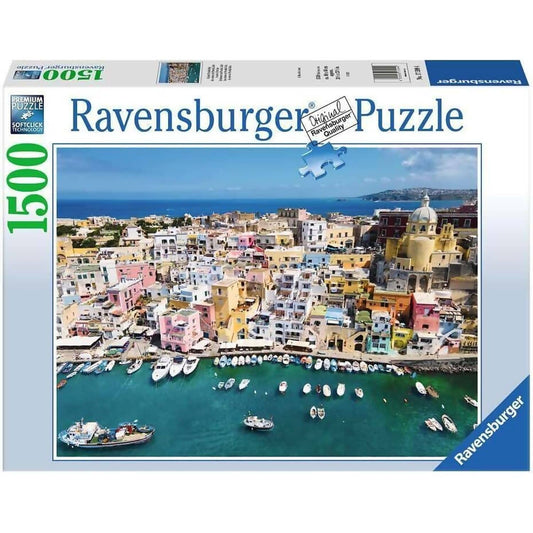 Ravensburger - Colorful Procida Italy No.17 Jigsaw Puzzle 1500 Pieces