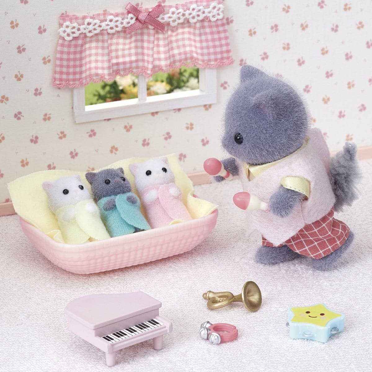 Sylvanian Families - Persian Cat Triplets