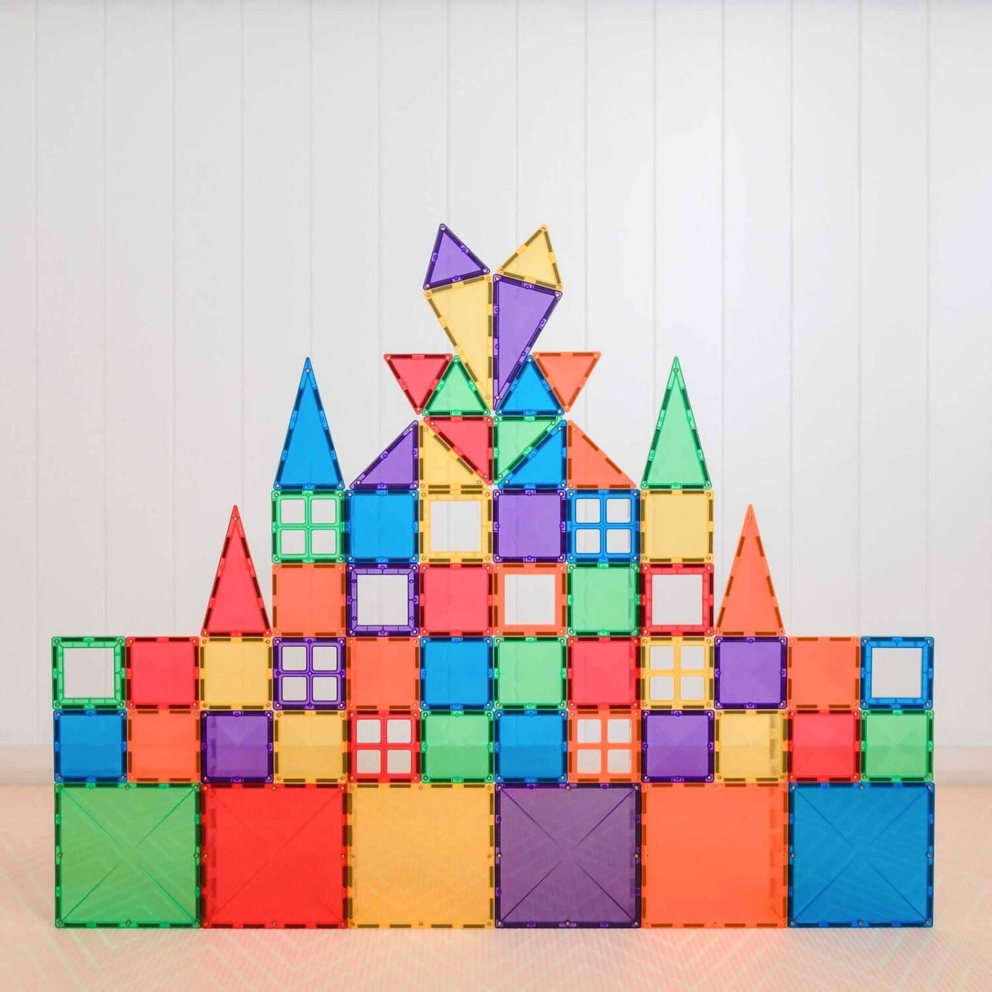 Connetix - Magnetic Tiles Rainbow Starter Pack 60pc
