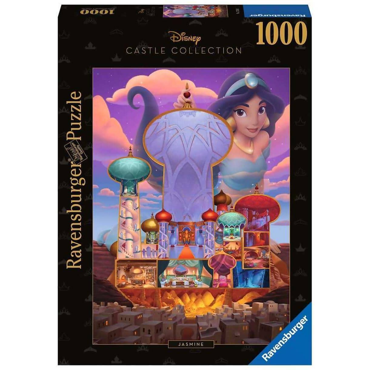 Ravensburger - Disney Castles Jasmine Jigsaw Puzzle 1000 Pieces