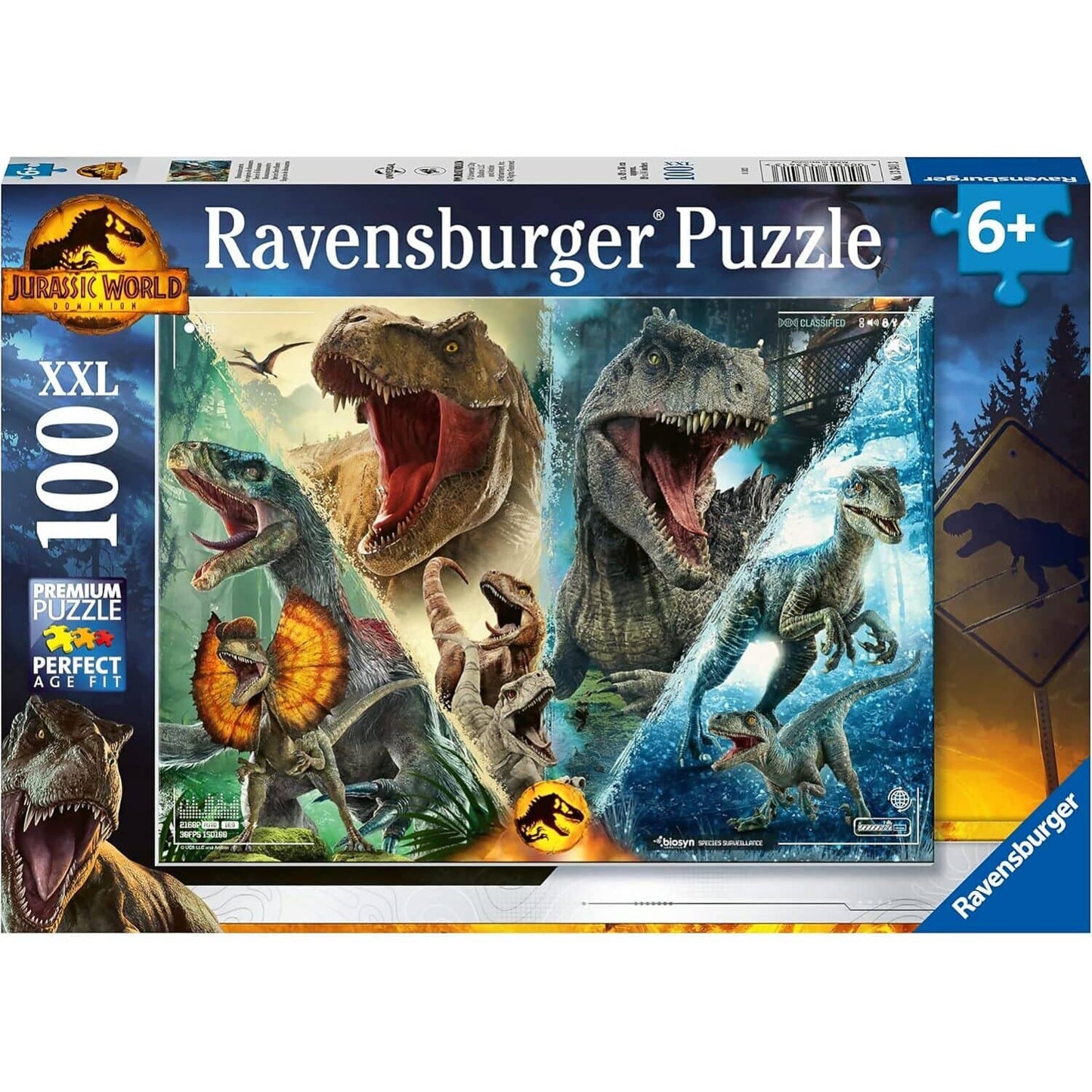 Ravensburger - Jurassic World Dominion XXL Jigsaw Puzzle 100 Pieces