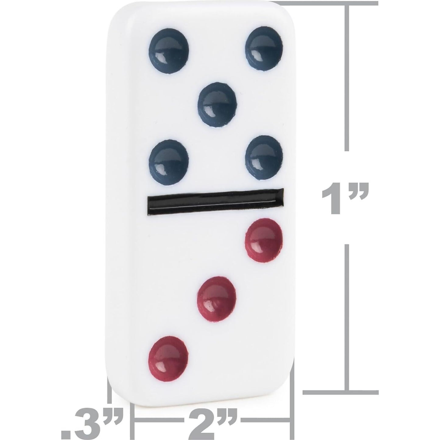 Cardinal Classics - Double-Twelve Coloured Dominoes - Spin Master