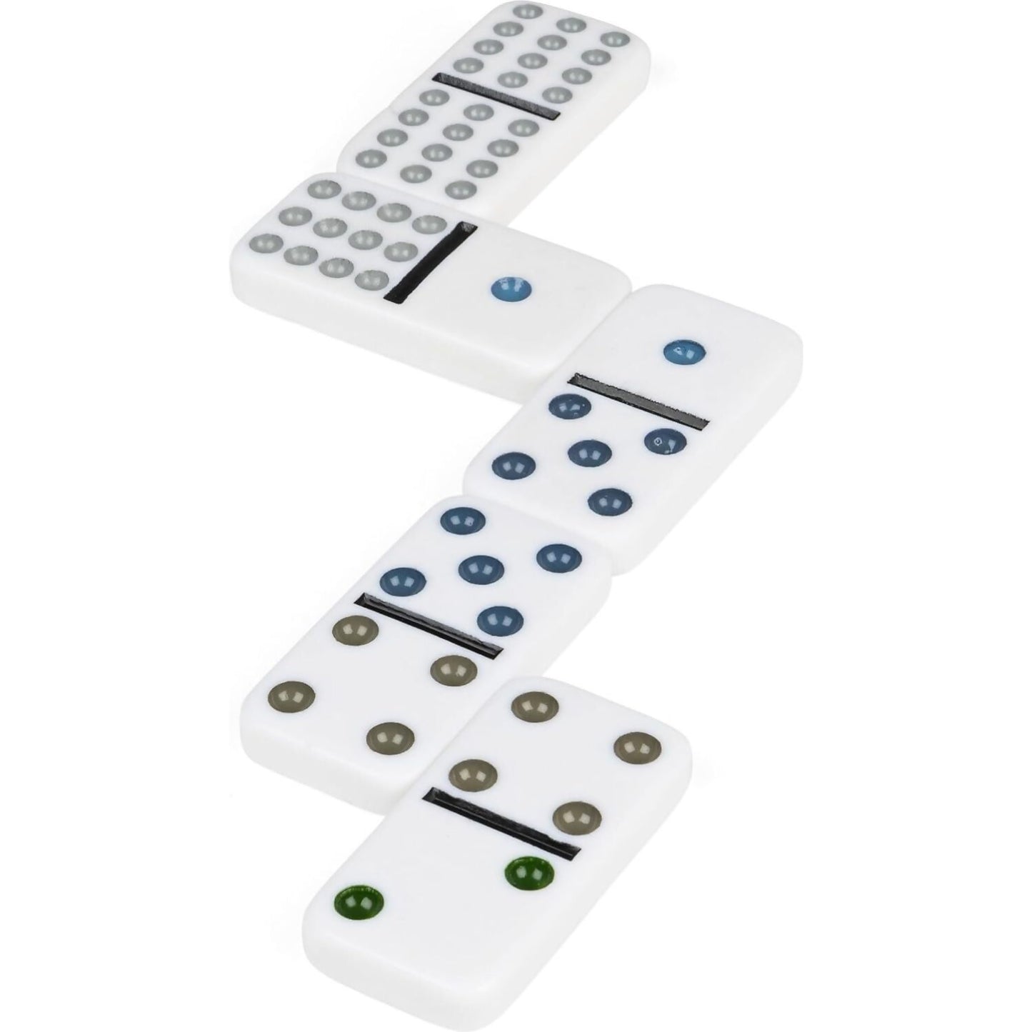 Cardinal Classics - Double-Twelve Coloured Dominoes - Spin Master