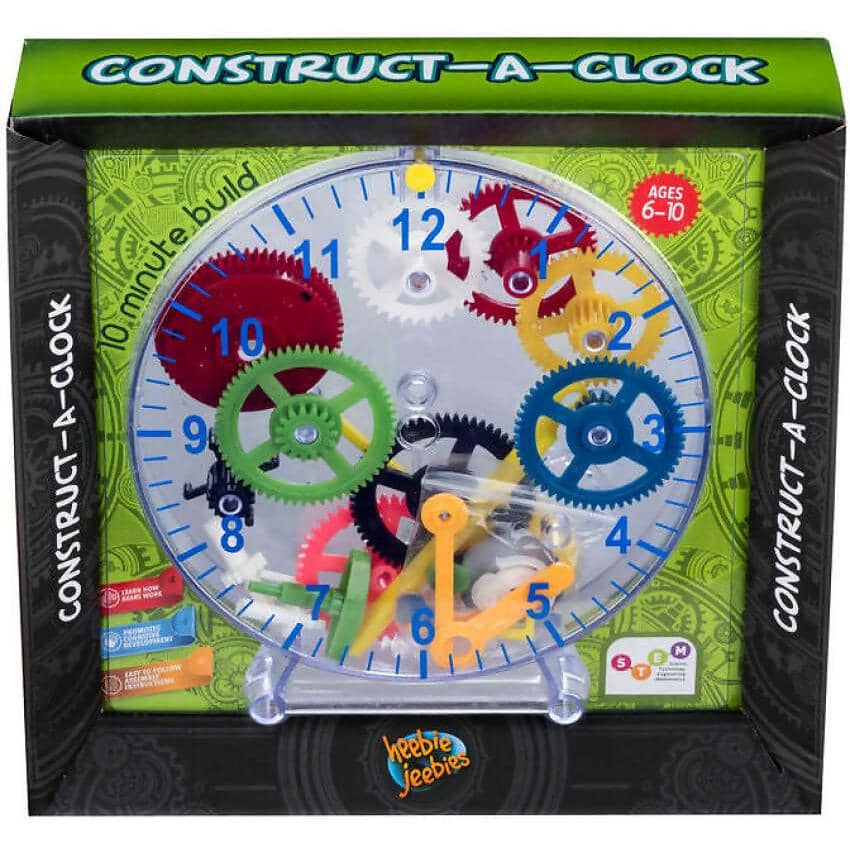 Heebie Jeebies - Construct A Clock | Build Your Own Clock Kit