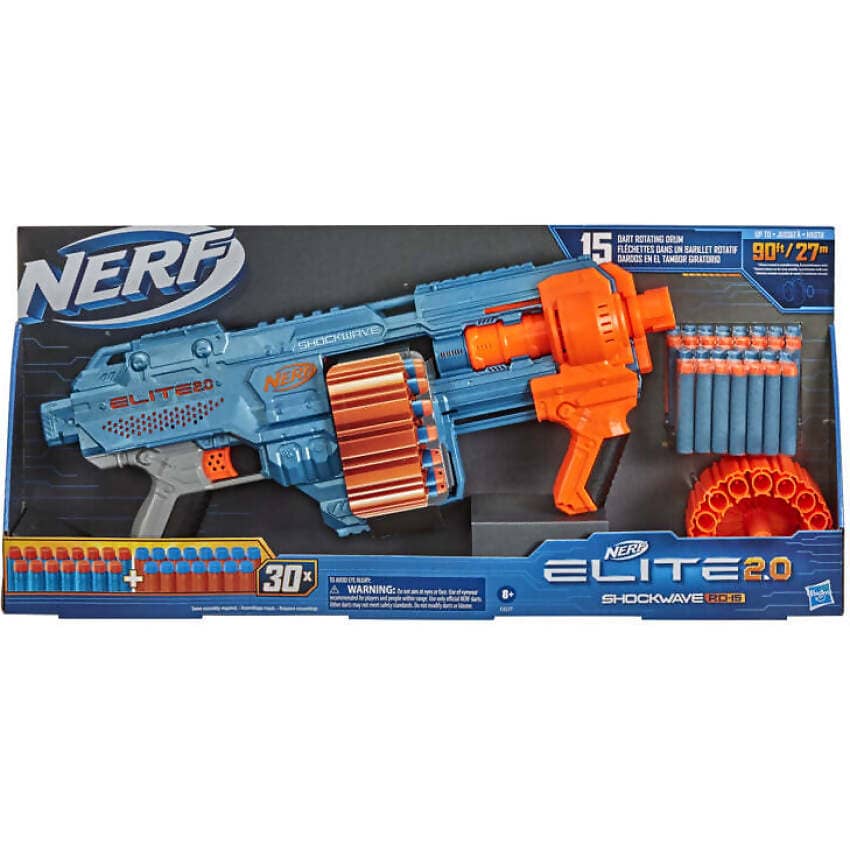 Nerf - Elite 2.0 Shockwave Rd-15 - Hasbro