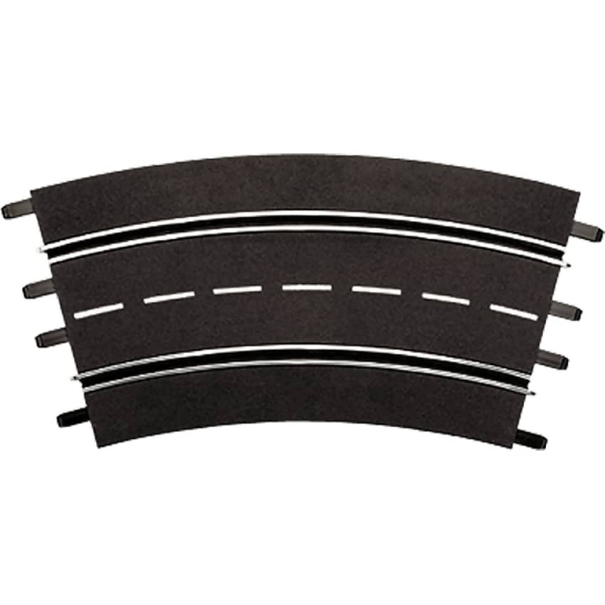 Carrera Digital 1:32 Accessories - Curve Track 3/30° 6 x track sections corner set 30 degrees each - Slot Car Track Accessories also Suits 1:24 & Evolution