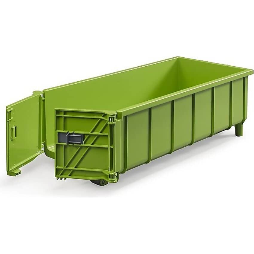 Bruder - Roll-off Container Trailer - Hook Lift Trailer For Tractors 1:16