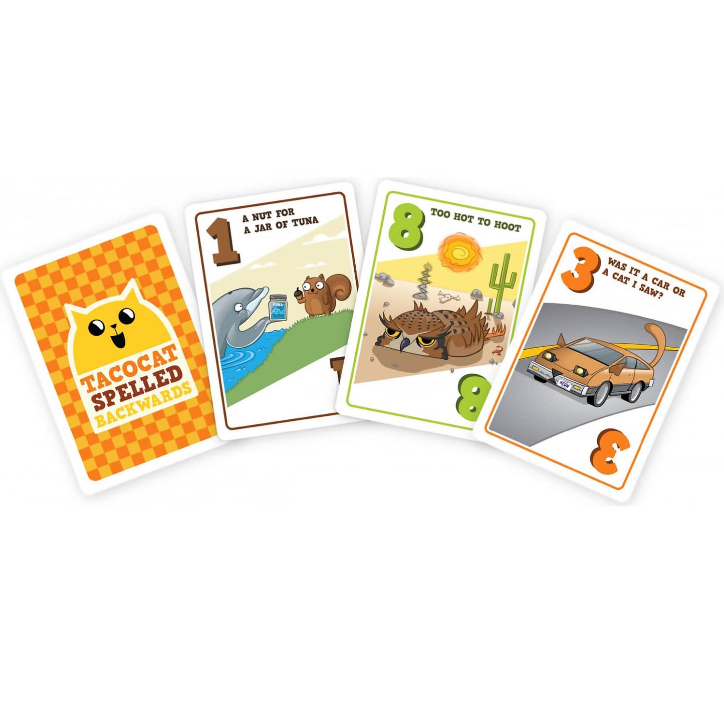 Tacocat Spelled Backwards Game